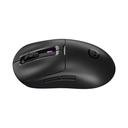 Lorgar Advanced MSA10W RGB 6 Buttons 12K DPI, Pixart PAW3311 Optical Wireless Gaming Mouse - Black