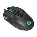 Lorgar Stricter 579 RGB 9 Buttons Pixart PAW3336 Sensor 12K DPI Ergonomic Wired Gaming Mouse - Black