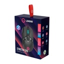 Lorgar Stricter 579 RGB 9 Buttons Pixart PAW3336 Sensor 12K DPI Ergonomic Wired Gaming Mouse - Black