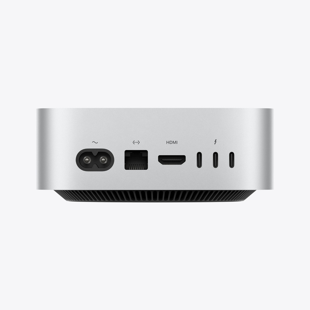 Apple Mac Mini M6 chip, 12‑core CPU and 12‑core GPU, 24GB Ram, 512GB SSD - Silver