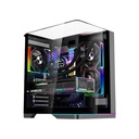 Gameon Valkyrie X Series Mid Tower Gaming Case - Black (4 Fans Included)