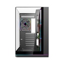 Gameon Valkyrie X Series Mid Tower Gaming Case - Black (4 Fans Included)