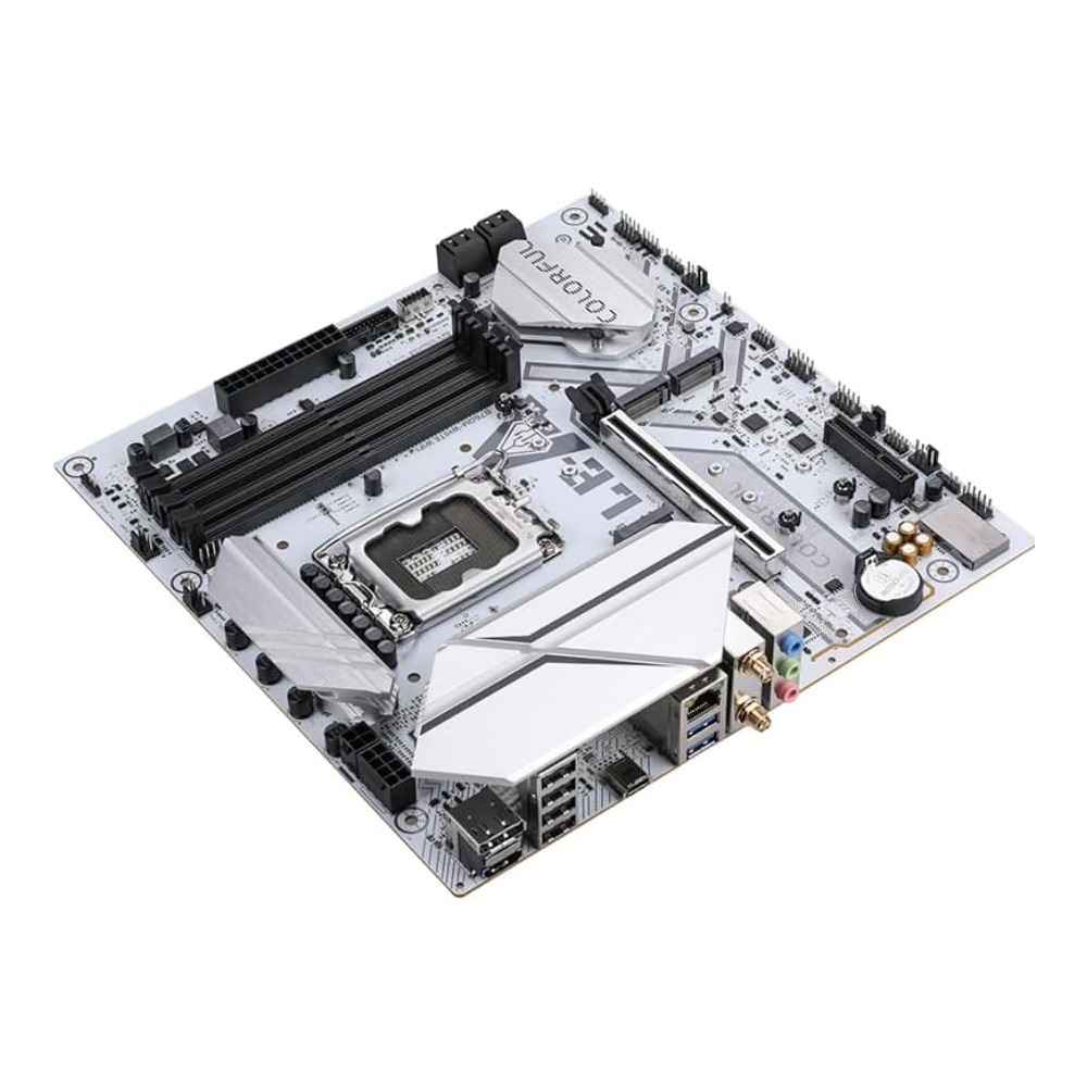 ColorFul Intel BATTLE-AX B760M-WHITE WIFI V20 MotherBoard 3