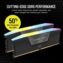 Corsair Vengeance RGB 64GB (2x32GB) DDR5 6000MHz CL38 Memory Kit - Black 3