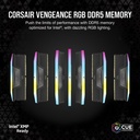 Corsair Vengeance RGB 64GB (2x32GB) DDR5 6000MHz CL38 Memory Kit - Black 4