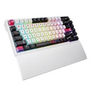 Asus Rog M704 Azoth X 75% Mechanical Wireless Gaming Keyboard, NX Snow V2 Switch - White (Arabic layout) 2