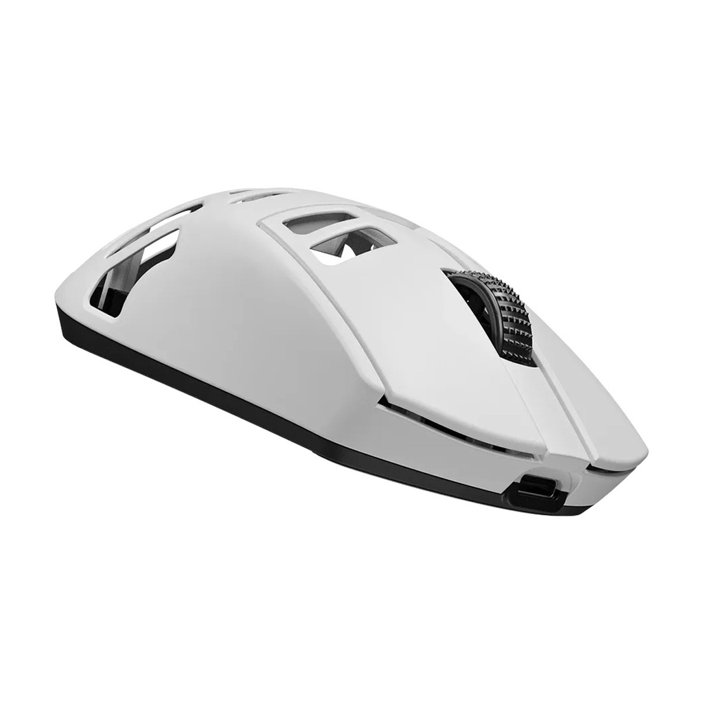 Lorgar Elite MSE90W 6 Buttons 26K DPI, Pixart PAW3395, Magnesium Alloy Wireless Gaming Mouse - White 4