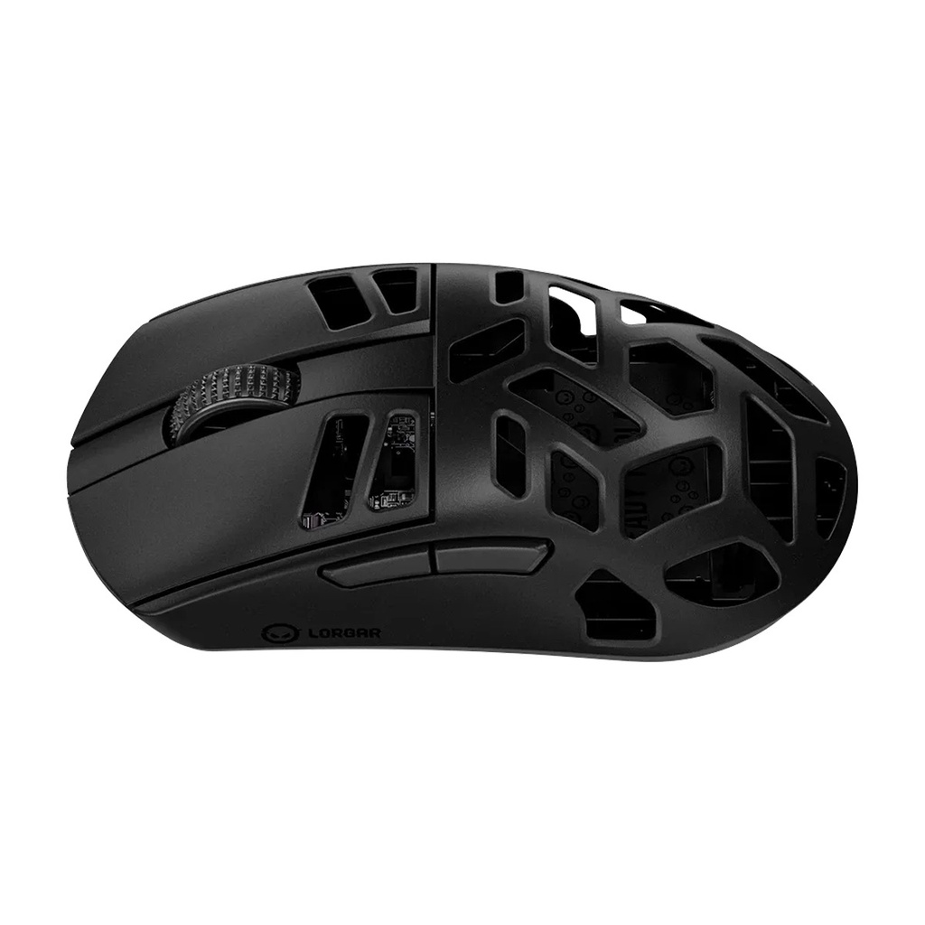 Lorgar Elite MSE90W 6 Buttons 26K DPI, Pixart PAW3395, Magnesium Alloy Wireless Gaming Mouse - Black 2