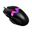Lorgar Pro MSP80 RGB 8 Buttons 26K DPI, Pixart PAW3395, Ergonomic Wired Gaming Mouse - Black 2