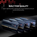G.SKILL Trident Z5 Neo RGB Series ( Intel XMP & AMD EXPO) DDR5 RAM 128GB (2x64GB) 6000MT/s CL34 Desktop Memory Kit - Black