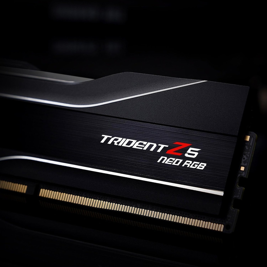 G.SKILL Trident Z5 Neo RGB Series ( Intel XMP & AMD EXPO) DDR5 RAM 128GB (2x64GB) 6000MT/s CL34 Desktop Memory Kit - Black