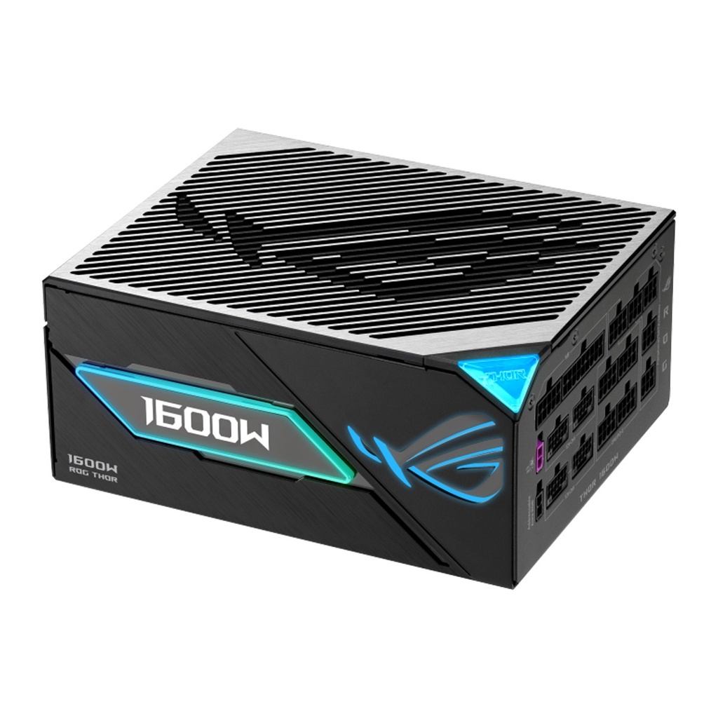 Asus Rog Thor Titanium III EVO 80PLUS Titanium Fully Compatible ATX 1600W ATX 3.1 & PCIe 5.1 Power Supply