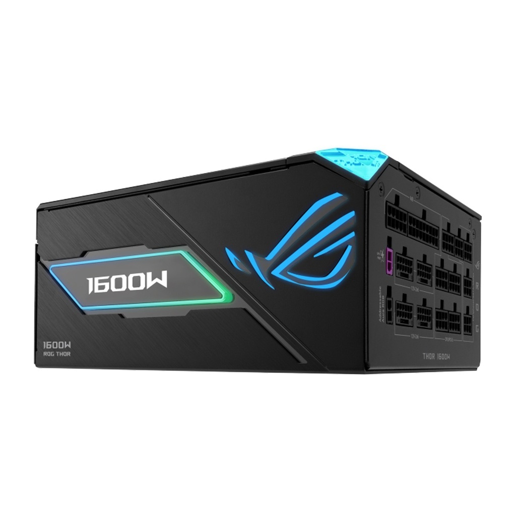 Asus Rog Thor Titanium III EVO 80PLUS Titanium Fully Compatible ATX 1600W ATX 3.1 & PCIe 5.1 Power Supply