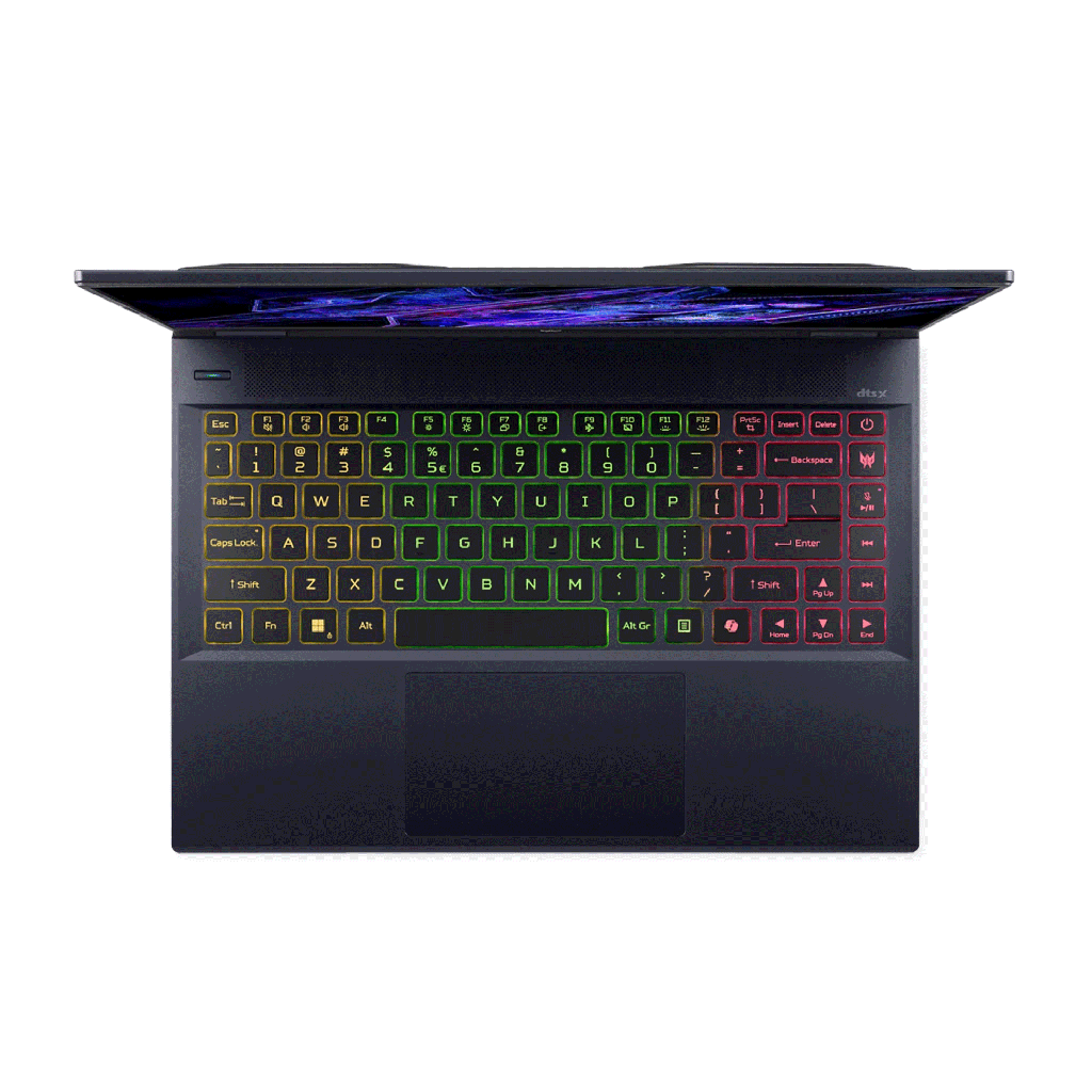 Acer Predator Helios Neo 14 Gaming Laptop, Intel® Core™ Ultra 7 155H Processor, 16 GB RAM, 1 TB NVMe SSD, RTX™ 4070 8 GB Graphics, 14.5" WQXGA 120Hz IPS Display, 3-Zones RGB Backlight Keyboard, Windows 11 Home, Obsidian Black | NH.QRNAA.001