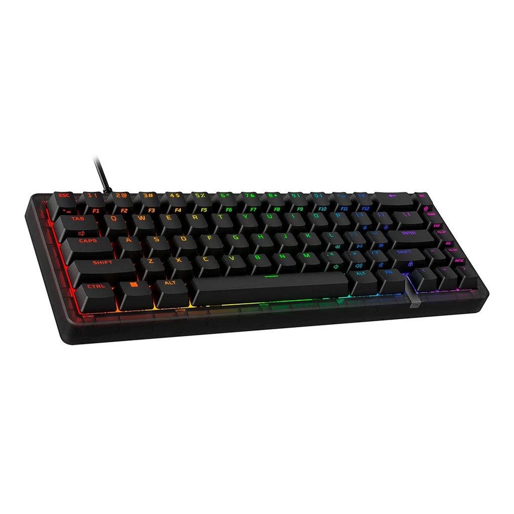 HyperX Origins 2 Pro RGB 65 Wired Mechanical Gaming Keyboard Magnetic Linear Red Switch PC, PS5, Xbox Series X/S, & Xbox One -Black