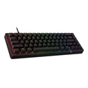 HyperX Origins 2 Pro RGB 65 Wired Mechanical Gaming Keyboard Magnetic Linear Red Switch PC, PS5, Xbox Series X/S, & Xbox One -Black