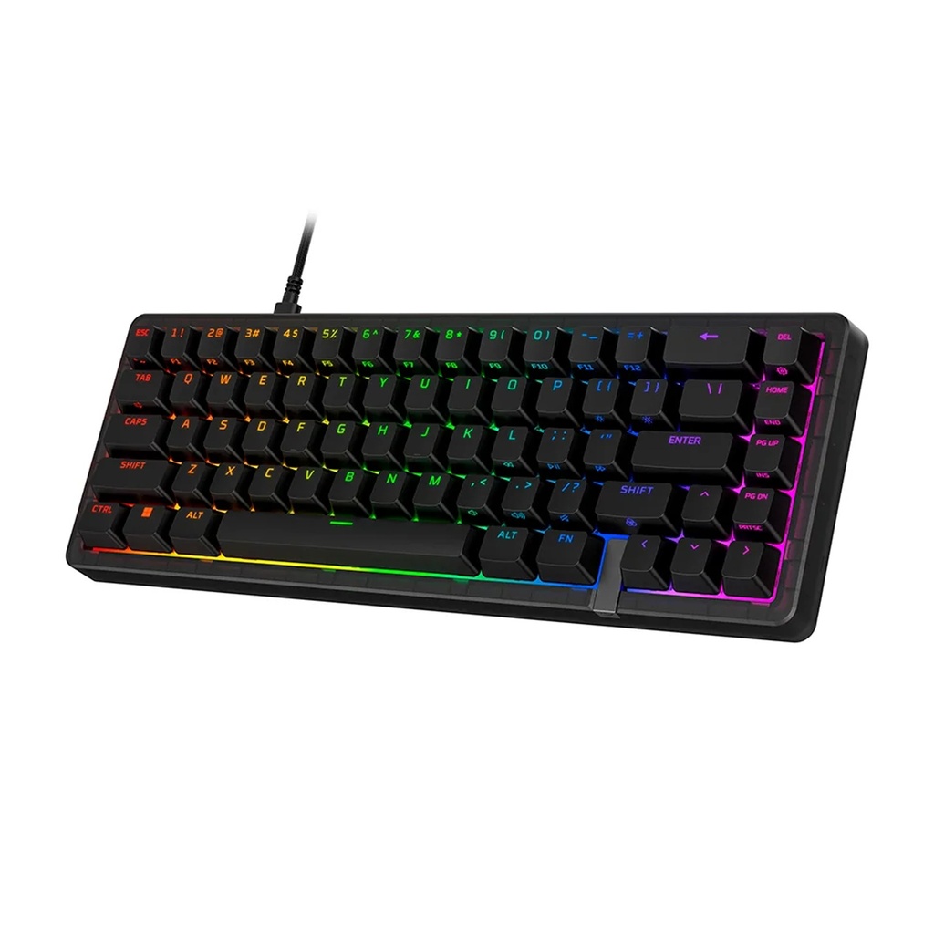 HyperX Origins 2 Pro RGB 65 Wired Mechanical Gaming Keyboard Magnetic Linear Red Switch PC, PS5, Xbox Series X/S, & Xbox One -Black