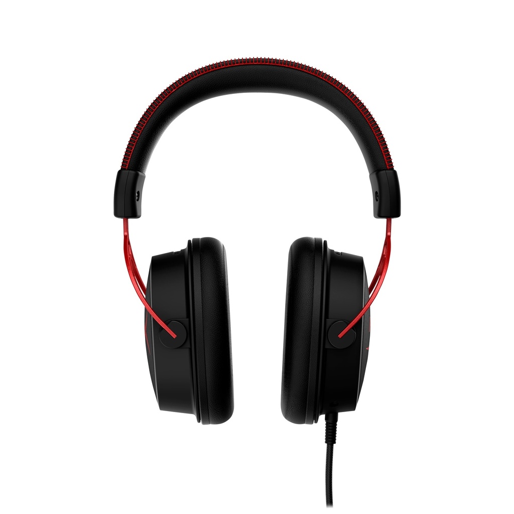 HyperX Cloud Alpha Wired Gaming Headset For PC, PS5, PS4, Xbox Series X|S, Xbox One, Nintendo Switch, & Mobile - Black/Red