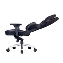 Cooler Master Caliber X2 Gaming Chair, Adjustable Lumbar Support, 180° Recline, Unibody Cold Molded Foam, Steel Frame, 75mm Silent Caster, 4D Armrest - Black