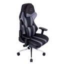 Cooler Master Caliber X2 Gaming Chair, Adjustable Lumbar Support, 180° Recline, Unibody Cold Molded Foam, Steel Frame, 75mm Silent Caster, 4D Armrest - Grey