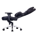 Cooler Master Caliber X2 Gaming Chair, Adjustable Lumbar Support, 180° Recline, Unibody Cold Molded Foam, Steel Frame, 75mm Silent Caster, 4D Armrest - Grey