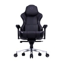 Cooler Master Caliber E1 Series Gaming Chair, Fixed Armrest, Ergonomic Pillow Headrest, Lumbar Support - Purple/Black