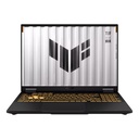 Asus TUF Gaming F16 TUF608JMR Gaming Laptop, Intel Core i7-14650HX Processor, 16GB DDR5 RAM, 1TB SSD NVMe, GeForce RTX 5060 8GB Graphics, 16" FHD IPS 165Hz Display, Backlit Chiclet 1-Zone Keyboard, Windows 11 Home, Jaeger Gray | 90NR0NB1-M003M0