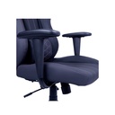 Cooler Master Caliber E1 Series Gaming Chair, Fixed Armrest, Ergonomic Pillow Headrest, Lumbar Support - Black