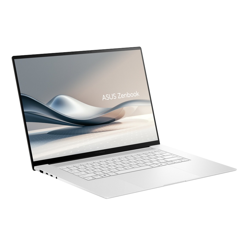 Asus Zenbook S16 (UM5606GA) AMD Ryzen AI 9 465 32GB RAM 2TB SSD AMD Radeon 880M Graphics 16" 3K OLED Windows 11 Home -Scandinavian White