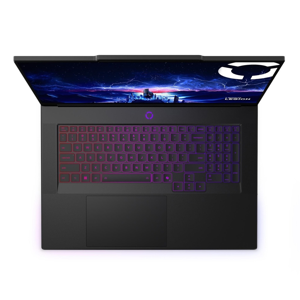 Lenovo Legion 9 18IAX10, Intel Core Ultra 9 275HX Processor, 64GB RAM, 4TB SSD, NVIDIA GeForce RTX 5090 24GB VGA, 18" WQUXGA 240Hz IPS Display, Per-Key RGB Backlit Keyboard Arabic, Windows 11 Home, Eclipse Black, (Free Gift Lenovo Earbuds + Mouse + Bag)