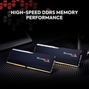 G.SKILL Ripjaws M5 Neo RGB Series ( Intel XMP & AMD EXPO) DDR5 RAM 64GB (2x32GB) 6000MT/s CL36 Desktop Memory Kit - Black