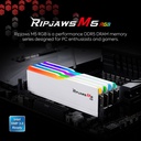 G.SKILL Ripjaws M5 Neo RGB Series ( Intel XMP & AMD EXPO) DDR5 RAM 32GB (2x16GB) 6000MT/s CL36 Desktop Memory Kit - Black