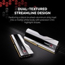 G.SKILL Trident Z5 Neo RGB Series ( Intel XMP & AMD EXPO) DDR5 RAM 64GB (2x32GB) 6000MT/s CL36 Desktop Memory Kit - White