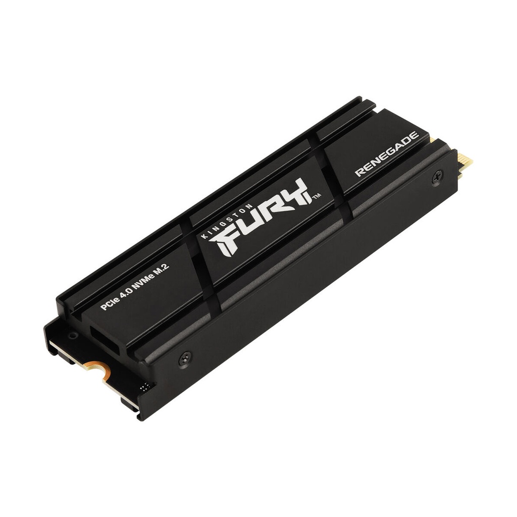 Kingston Fury Renegade With Heatsink M.2 PCIe Gen 4.0 1TB NVMe SSD Up To 7300MB/s Read
