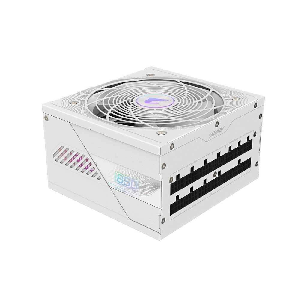 Gigabyte Aorus Elite AE850PM PG5 ICE 80+ Platinum Fully Modular ATX 3.1 850W Power Supply