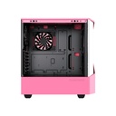 GameMax Contac COC WP Mid Tower Gaming Case - Pink/White
