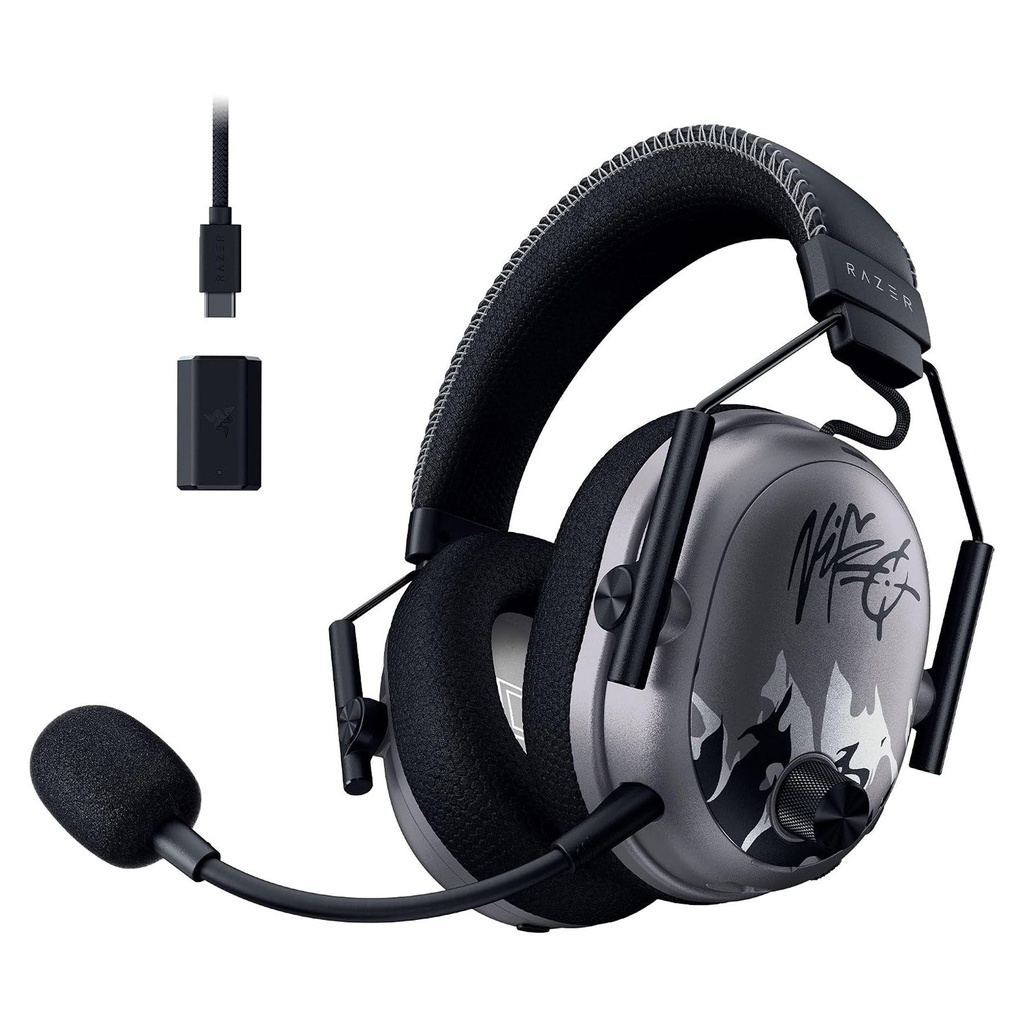 Razer NiKo Edition Products - Razer BlackShark V3 Pro Gaming Headset + Razer Huntsman V3 Pro Tenkeyless 8KHz Wired Gaming Keyboard + RAZER Gigantus V2 Pro Gaming Mouse Pad