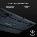 Razer Ornata V3 X Low Profile Keys RGB Wired Gaming Keyboard Silent Membrane Switch - Black