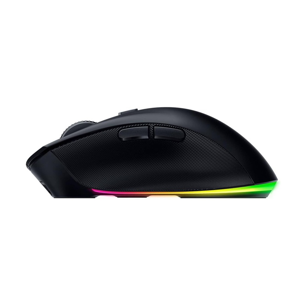 Razer Pro Click V2 Right-Handed Ergonomic Wired Wireless Bluetooth Mouse - Black