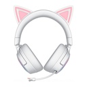 Razer Kraken Kitty V3 Pro RGB Wireless/Bluetooth/Wired Gaming Headset, THX Spatial Audio, Reactive Cat Ears,Up to 70hrs Battery- For PC/PS5 - White Edition