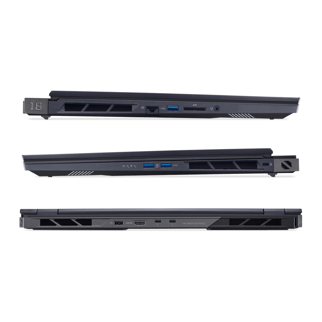 Acer Predator Helios 18 AI Gaming Laptop, Intel Core Ultra 9 275HX Processor, 48GB RAM, 1TB SSD NVMe, NVIDIA GeForce RTX 5080 16GB Graphics, 18" WQXGA IPS 250Hz Display, Per-Key RGB Backlit Keyboard, Windows 11 Home - Black