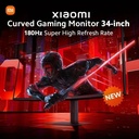 Xiaomi Curved Gaming Monitor G34WQi 2026-UK - 34" WQHD,180Hz , 1ms , HDMI 2.0 Display Port - Black