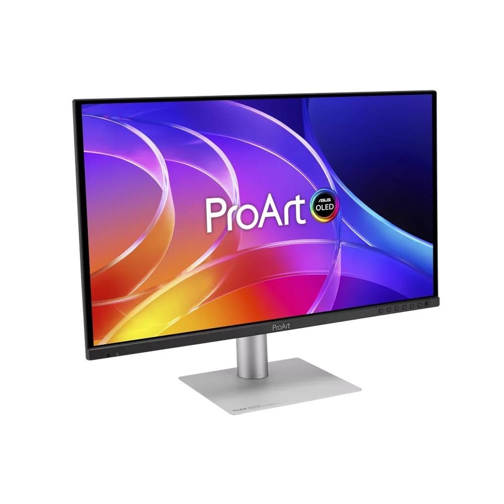 Asus ProArt Display PA279CDV Professional Monitor, 27" QD-OLED Panel, 4K UHD Resolution, 100% sRGB, 1000 nits Peak Brightness. 120Hz Refresh Rate, 0.1ms GTG Response Time, With VESA DisplayHDR™ True Black 400, Optimized for Mac