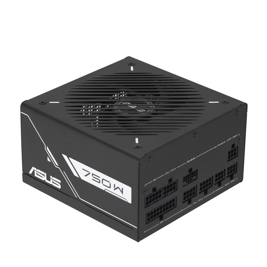Asus Prime 80Plus Gold ATX 3.1 Compatible 750W Gaming Power Supply - Black Edition