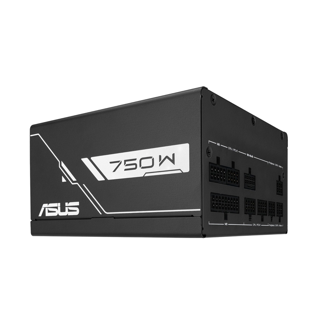Asus Prime 80Plus Gold ATX 3.1 Compatible 750W Gaming Power Supply - Black Edition