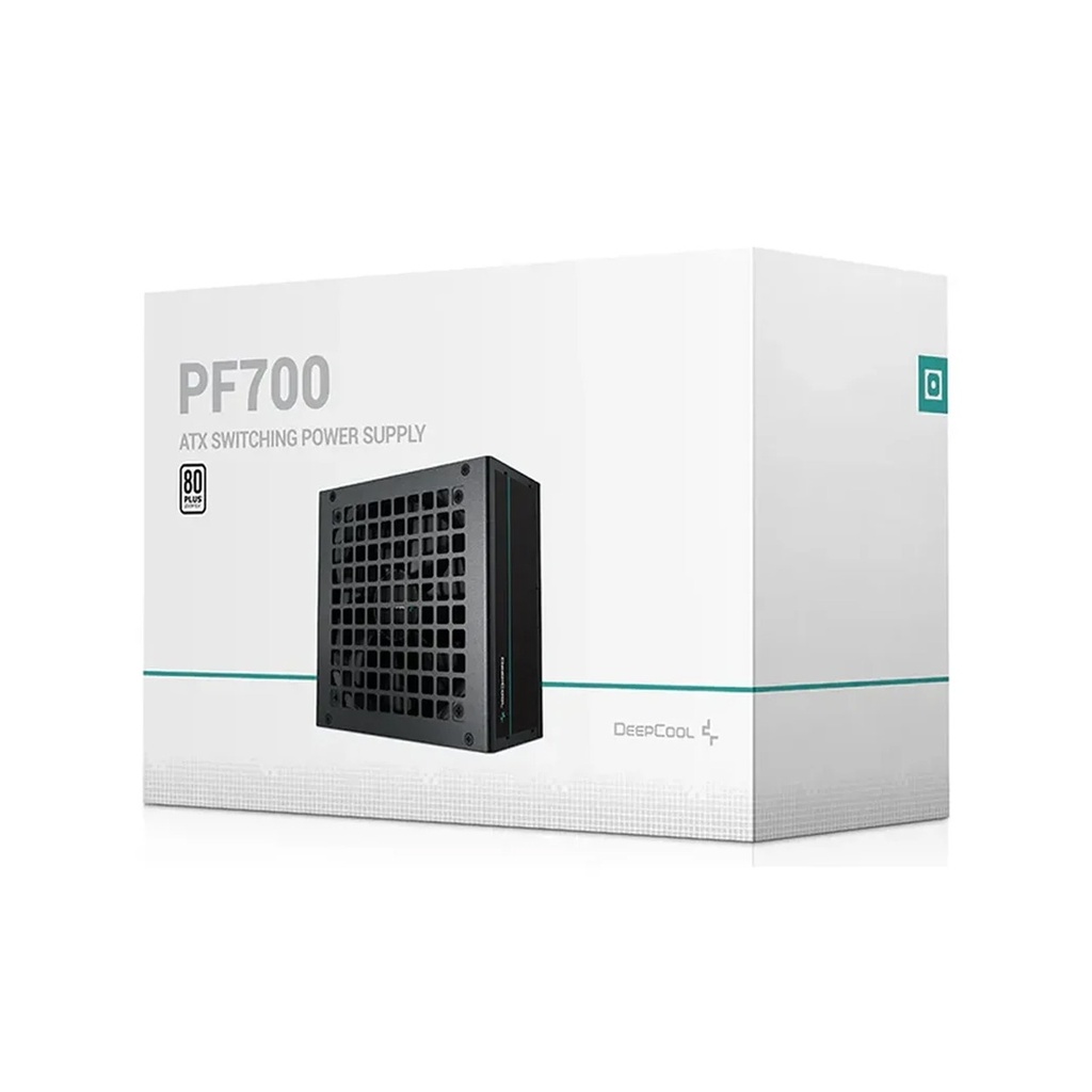 DeepCool PF700X 80 PLUS Bronze ATX2.52 700W Power Supply - Black