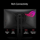 ASUS ROG Swift Pro PG248QP NVIDIA G-SYNC esports gaming monitor -24.1-inch FHD, 540 Hz (OC), Esports-TN panel, NVIDIA Reflex Analyzer, ULMB 2, adjustable base, ESS codec, DisplayHDR400, 3year warranty