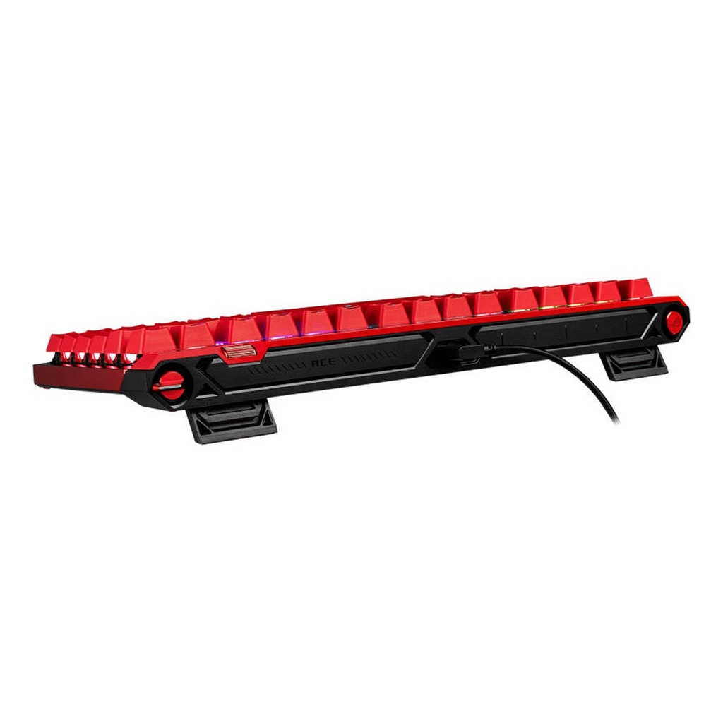 Asus M705 Rog Falchion Ace 75 HE Wired Analog Gaming Keyboard HFX V2 Magnetic Switch (English-Arabic Layout) - Red