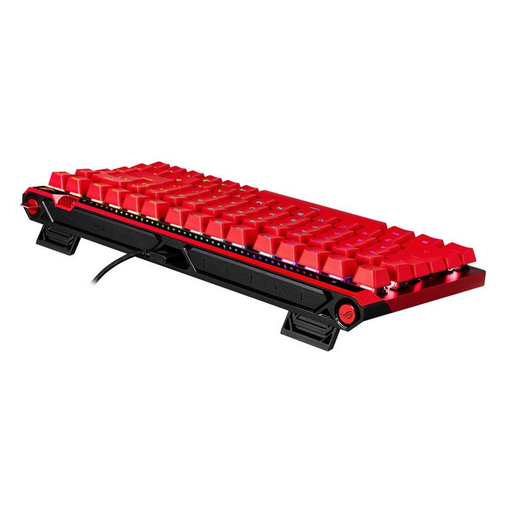 Asus M705 Rog Falchion Ace 75 HE Wired Analog Gaming Keyboard HFX V2 Magnetic Switch (English-Arabic Layout) - Red
