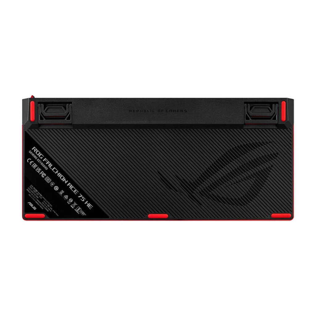 Asus M705 Rog Falchion Ace 75 HE Wired Analog Gaming Keyboard HFX V2 Magnetic Switch (English-Arabic Layout) - Red